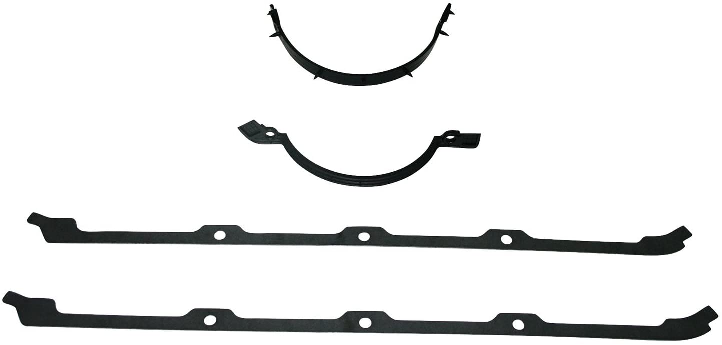 Moroso 93156 Oil Pan Gasket - BB Chevy 2-Piece Rear Main Seal Style