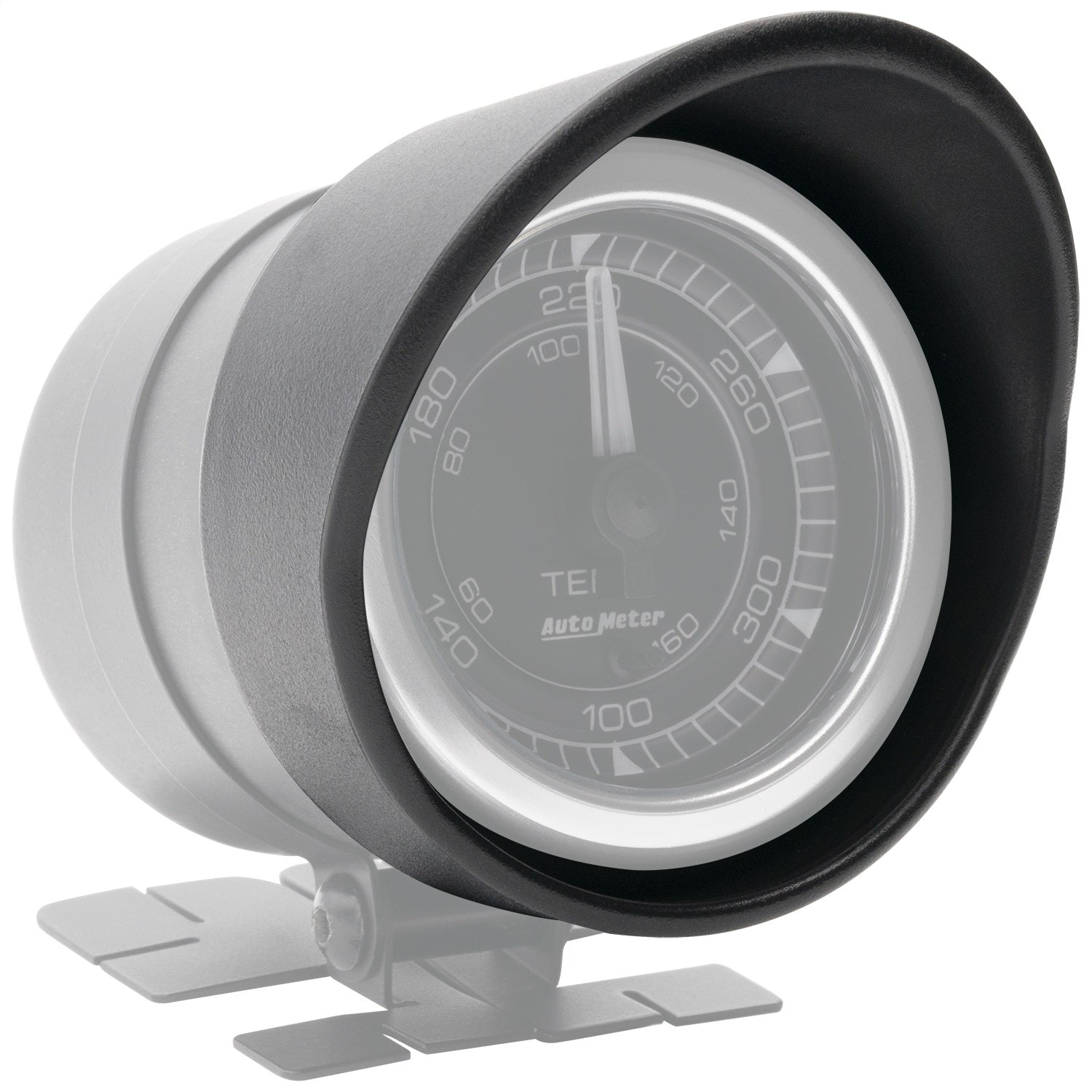 GAUGE VISOR, 2 1/16", BLACK