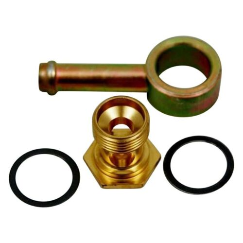 AED Performance 5427 Fuel Bowl Banjo Fitting, 9/16-24" Hose Barb