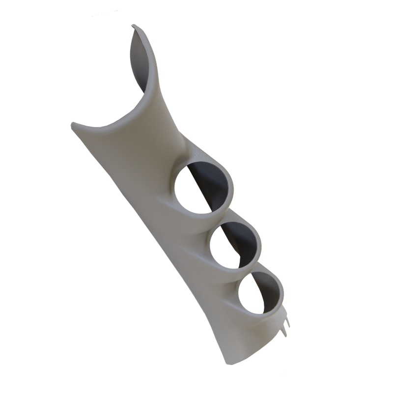 A-PILLAR, FULL, TRIPLE, 2-1/16", TAN, DODGE RAM 10-15