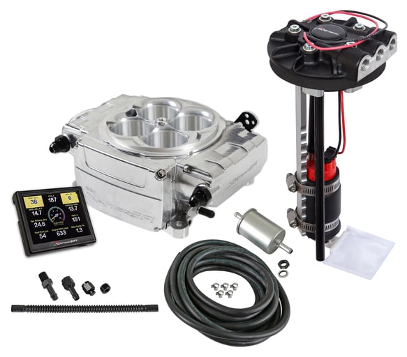Holley 550-510-3XD Sniper 2 EFI - Shiny, Returnless Drop-In Module