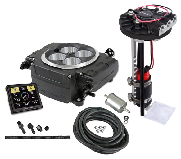 Holley 550-511-3XD Sniper 2 EFI - Black, Returnless Drop-In Module