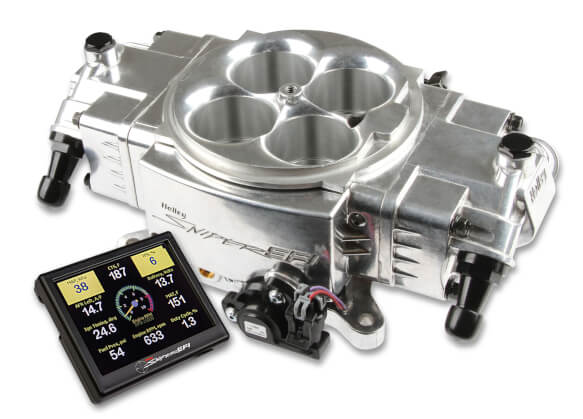 Holley 550-870 Sniper EFI Stealth 4150 - Shiny Finish