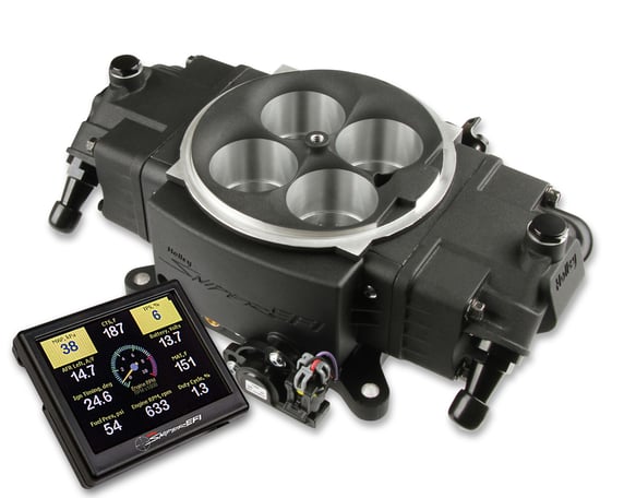 Holley 550-871 Sniper Stealth 4150 - Black Finish