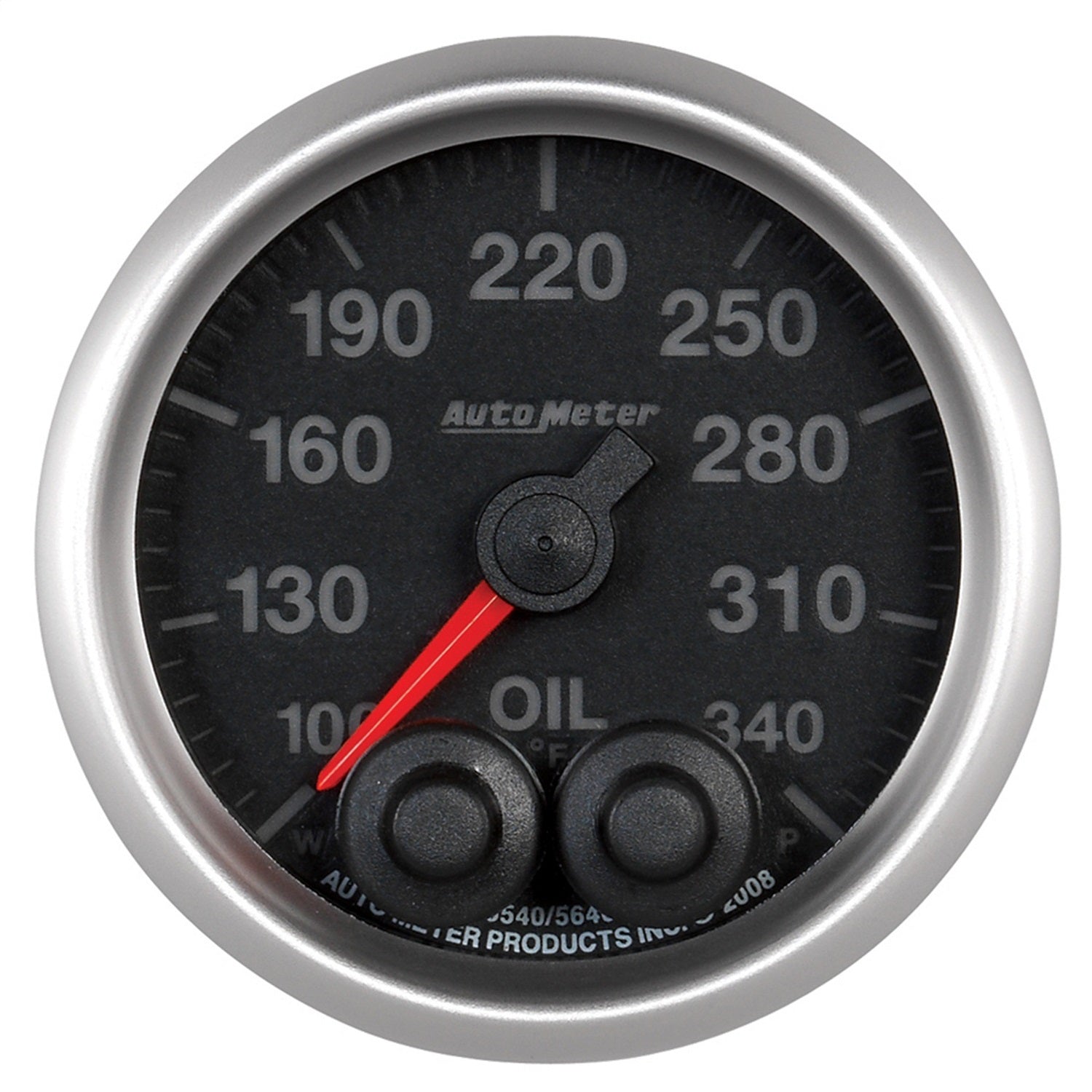 2-1/16" OIL TEMPERATURE, 100-340º, ELITE, HIGH TEMP CALIBRATION
