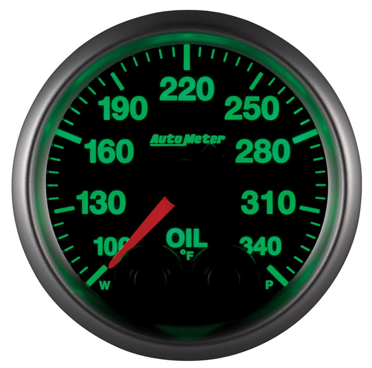 2-1/16" OIL TEMPERATURE, 100-340 °F, ELITE