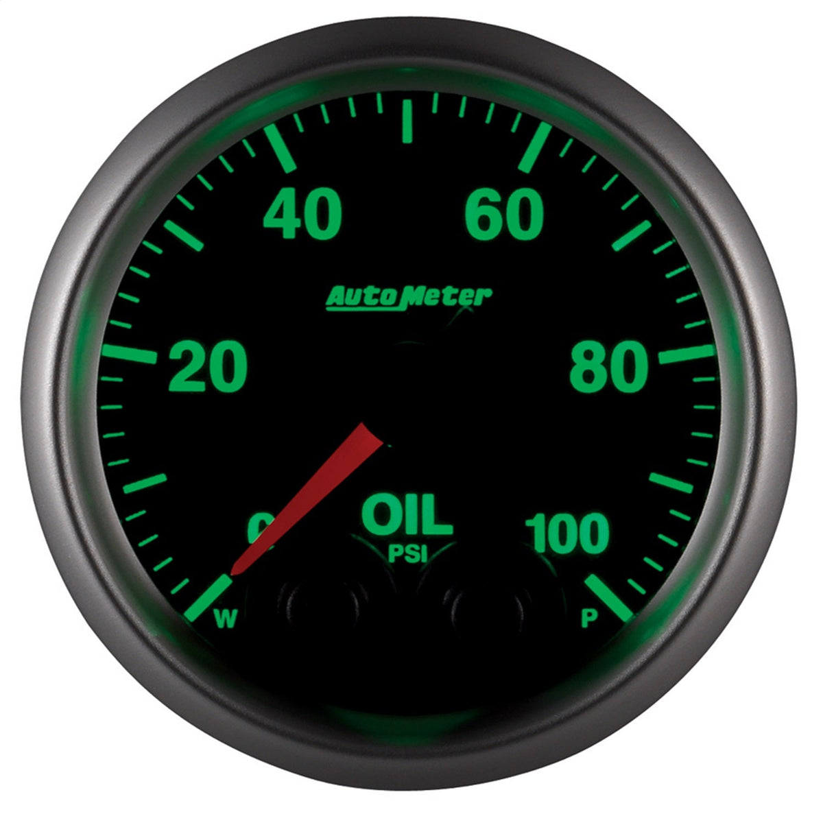 2-1/16" OIL PRESSURE, 0-100 PSI, ELITE