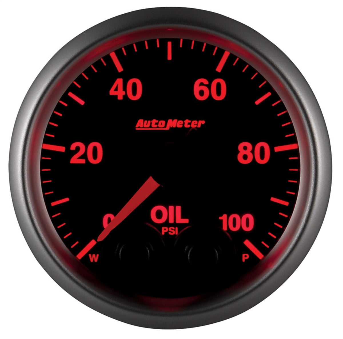 2-1/16" OIL PRESSURE, 0-100 PSI, ELITE, -4AN SENSOR