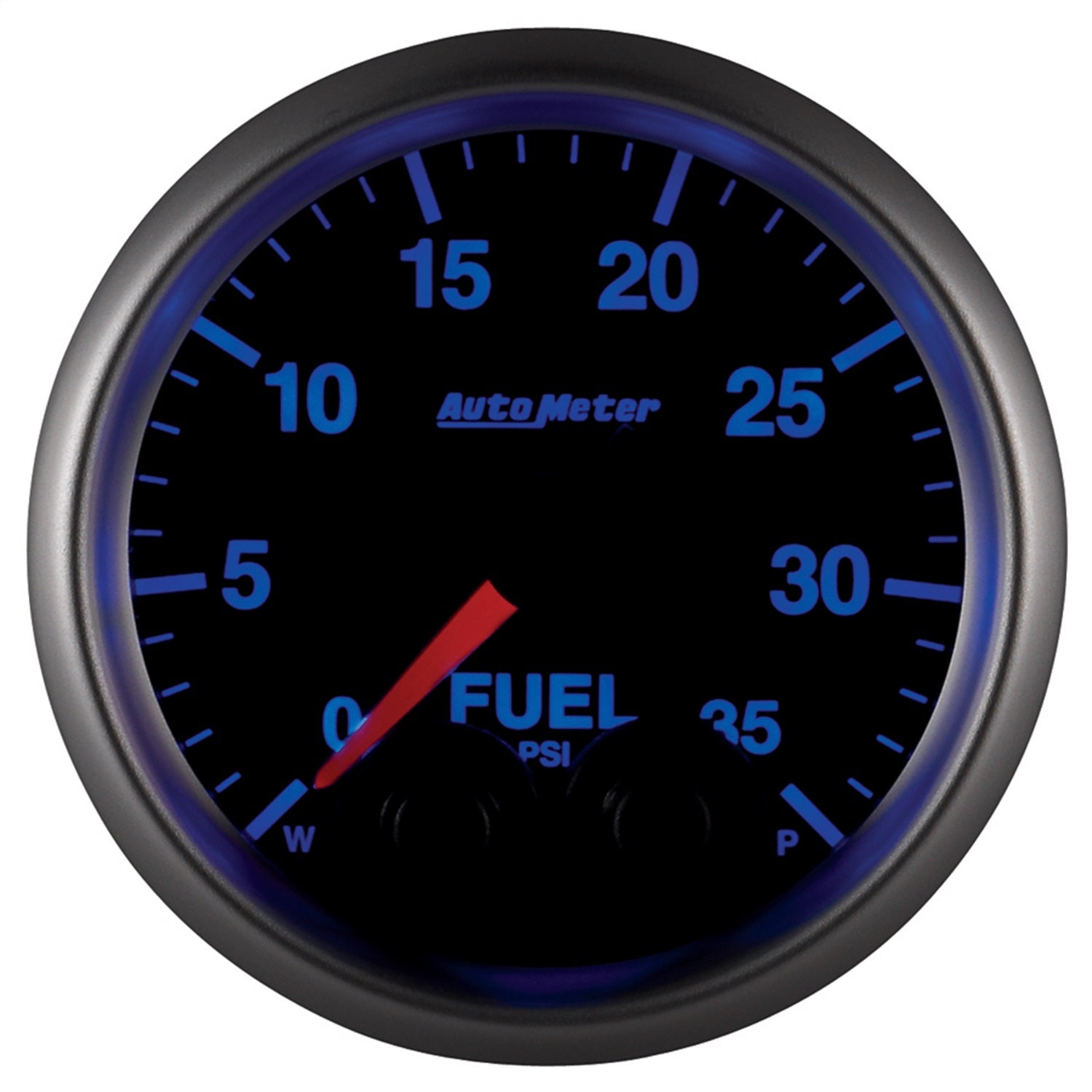 2-1/16" FUEL PRESSURE, 0-35 PSI, ELITE, W/O PRO-CONTROL