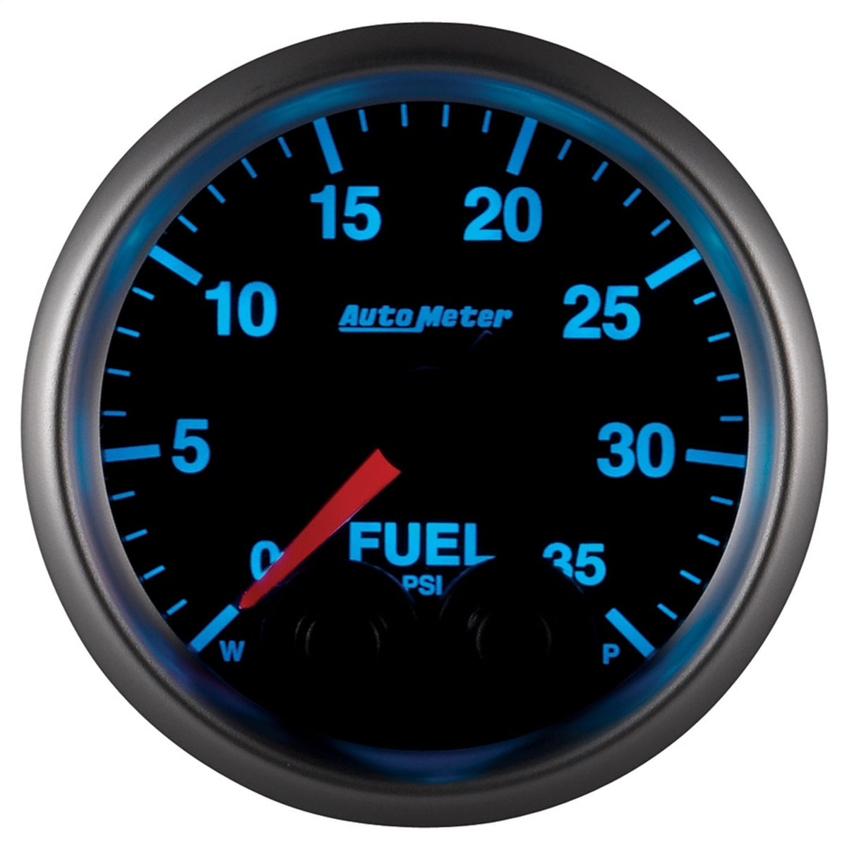 2-1/16" FUEL PRESSURE, 0-35 PSI, ELITE