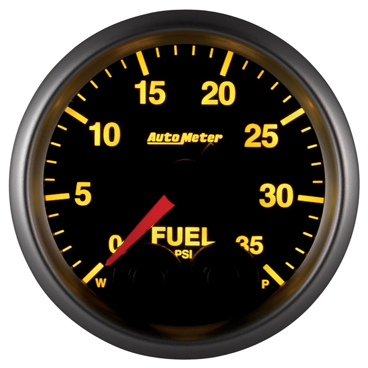 2-1/16" FUEL PRESSURE, 0-35 PSI, ELITE
