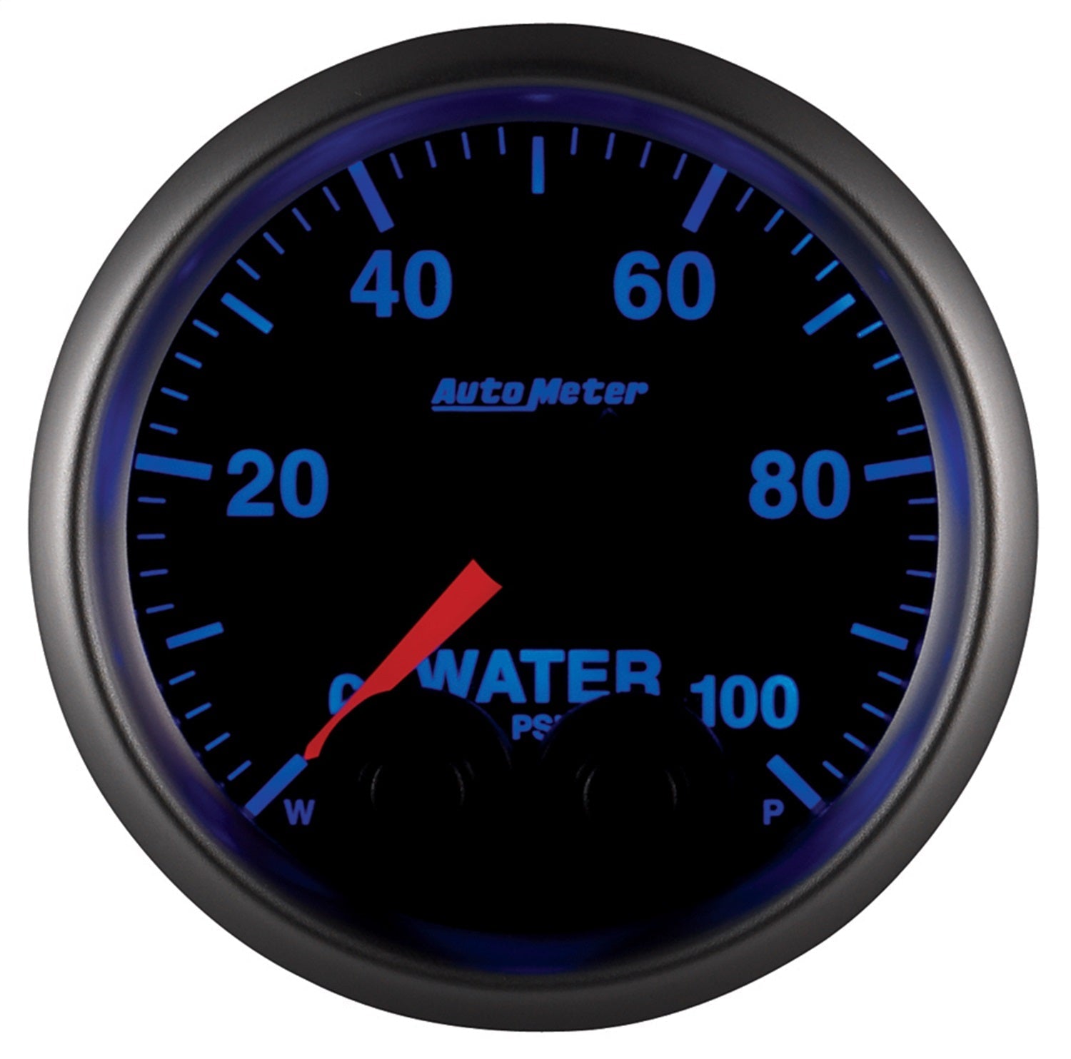 2-1/16" WATER PRESSURE, 0-100 PSI, ELITE, W/O SENSOR