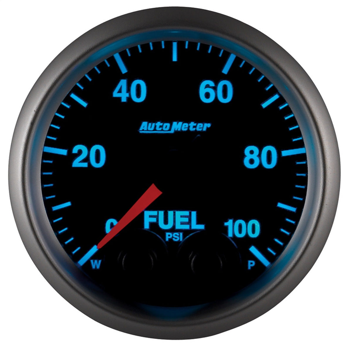 2-1/16" FUEL PRESSURE, 0-100 PSI, ELITE