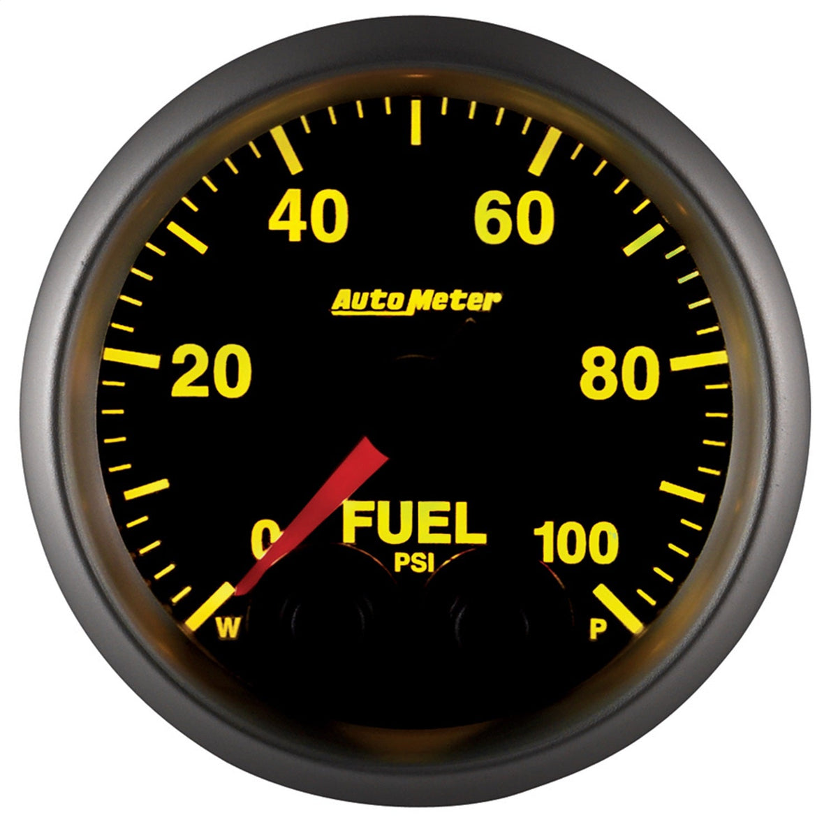 2-1/16" FUEL PRESSURE, 0-100 PSI, ELITE
