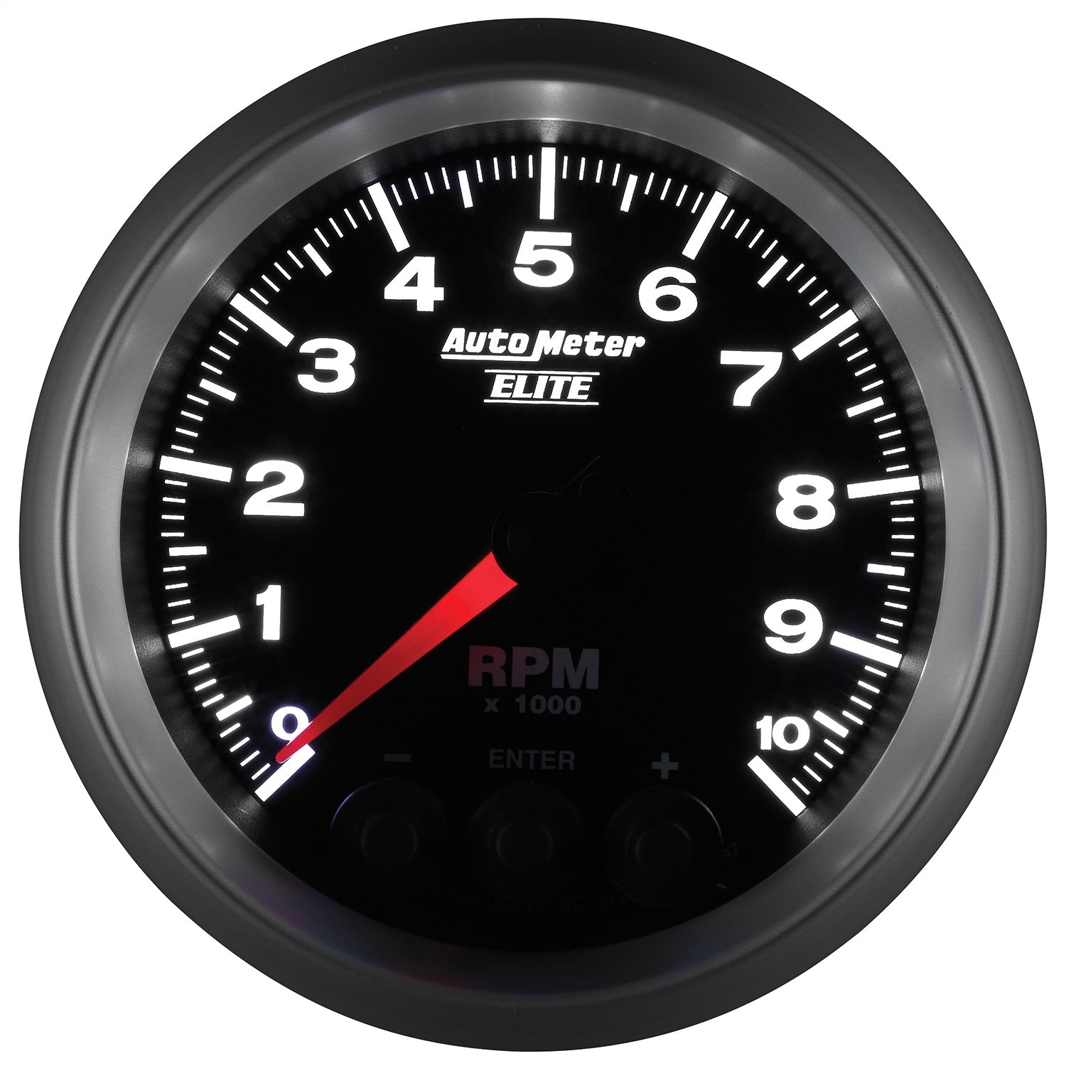 3-3/8" IN-DASH TACHOMETER, 0-10,000 RPM, ELITE