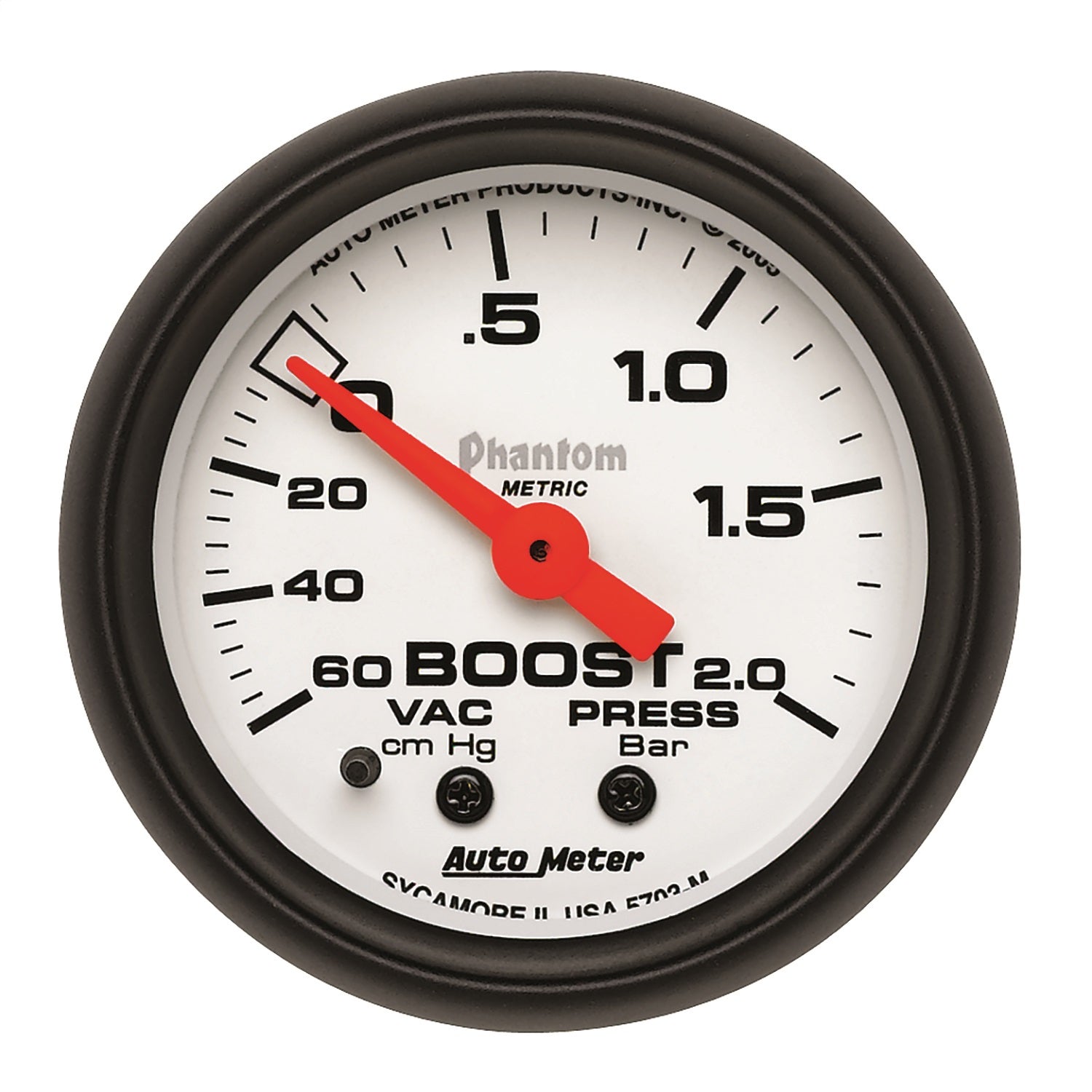 2-1/16" BOOST/VACUUM, 60 CM/HG-2.0 BAR, PHANTOM