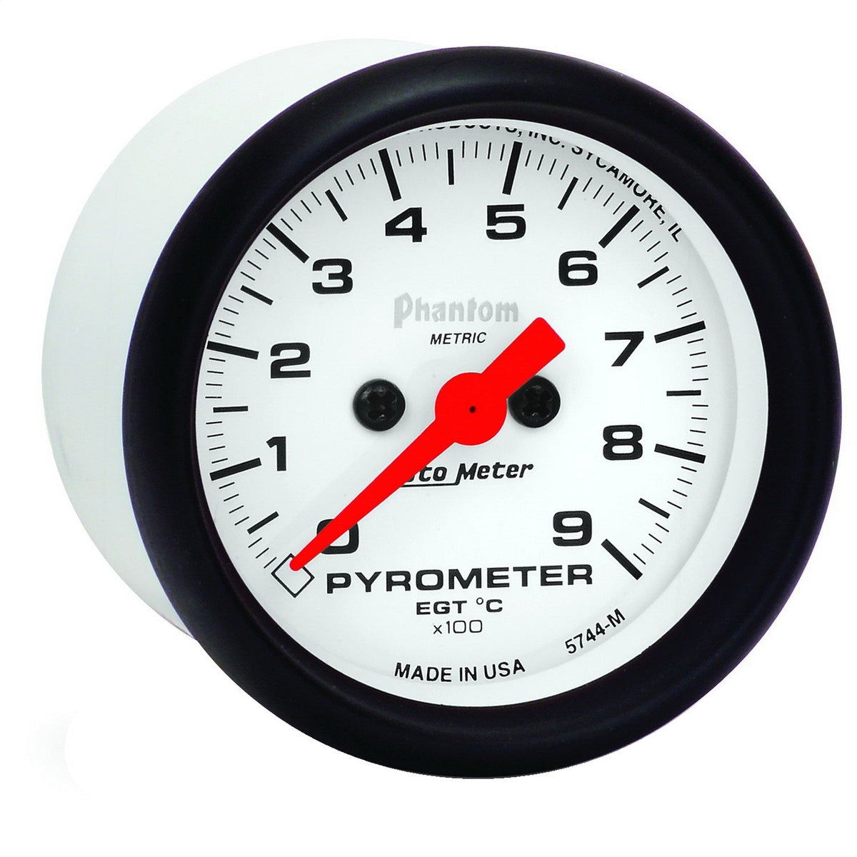 2-1/16" PYROMETER, 0-900 °C, PHANTOM