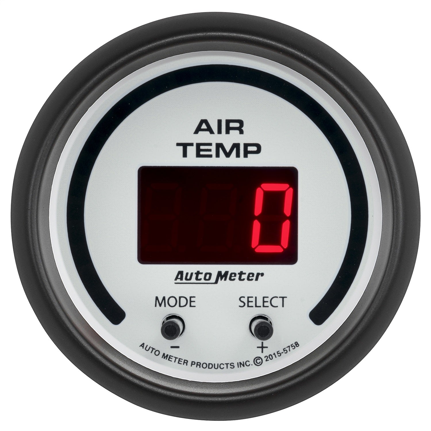 2-1/16" DUAL AIR INTAKE TEMPERATURE, 0-300 ºF, PHANTOM