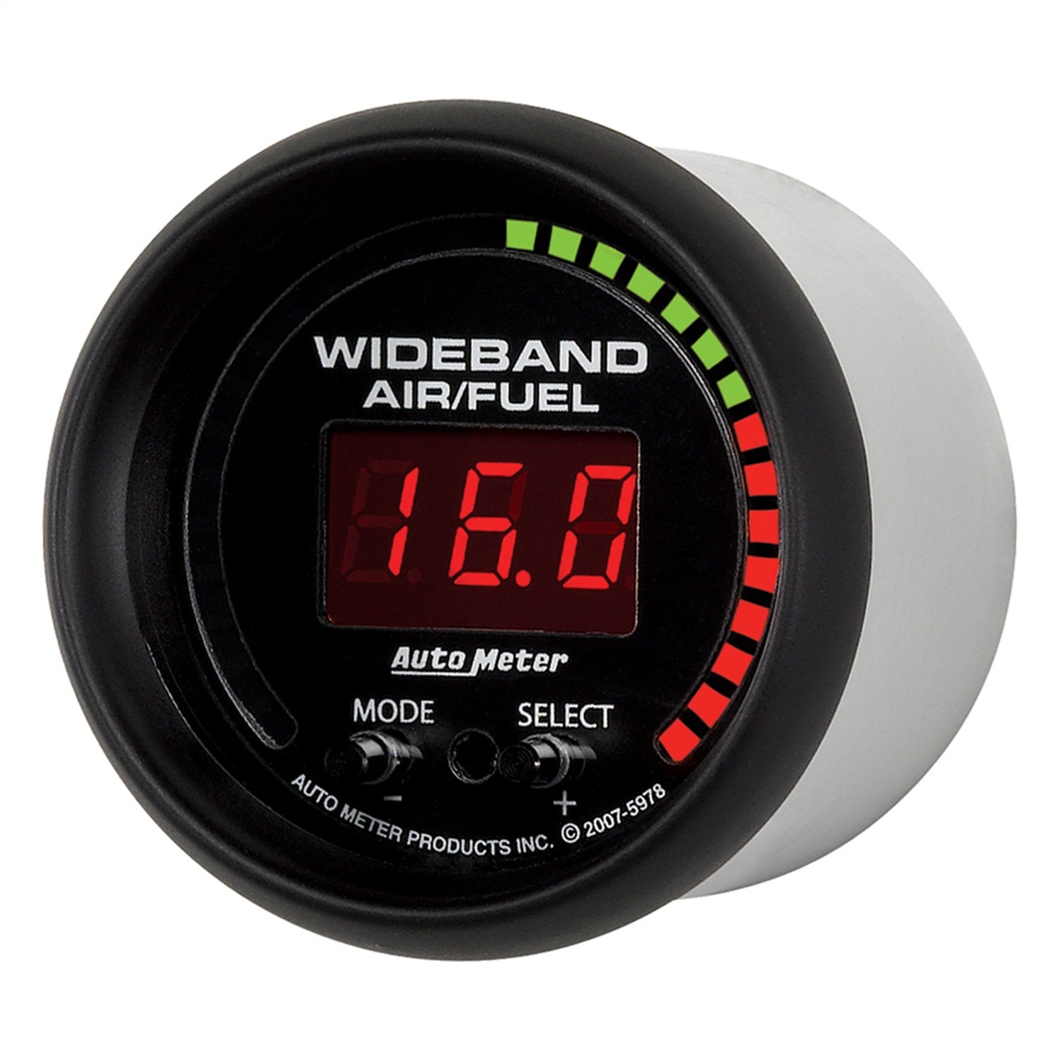 2-1/16" WIDEBAND PRO AIR/FUEL RATIO, 6:1-20:1 AFR, ES