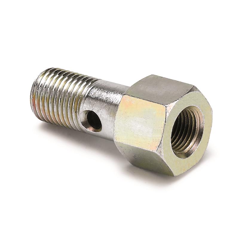 FITTING, ADAPTER, M12x1.25 BANJO BOLT TO 1/8" NPTF FEMALE, FUEL PRESSURE