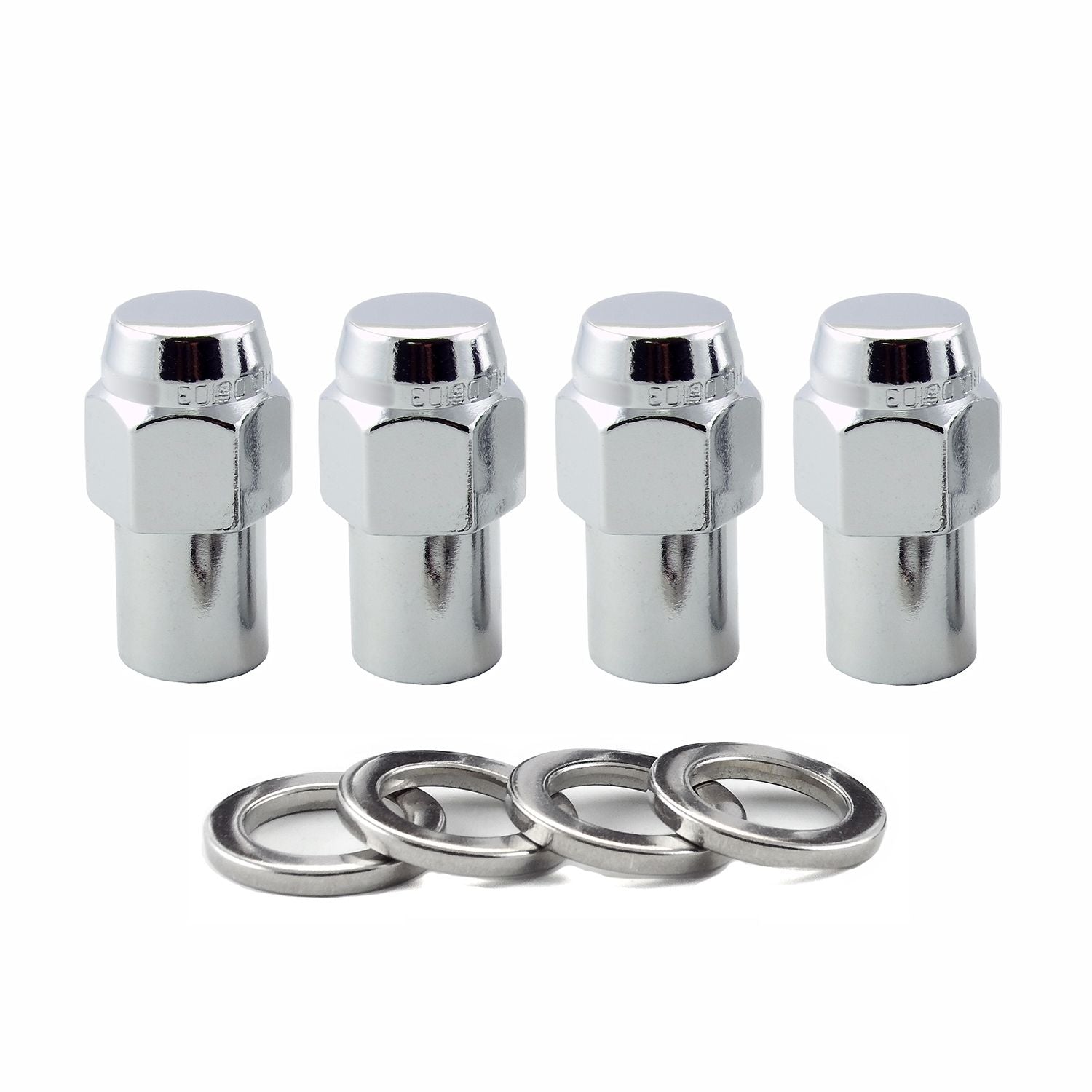 McGard 61000 Chrome Regular .746 Shank Style Lug Nut Set (1/2-20)