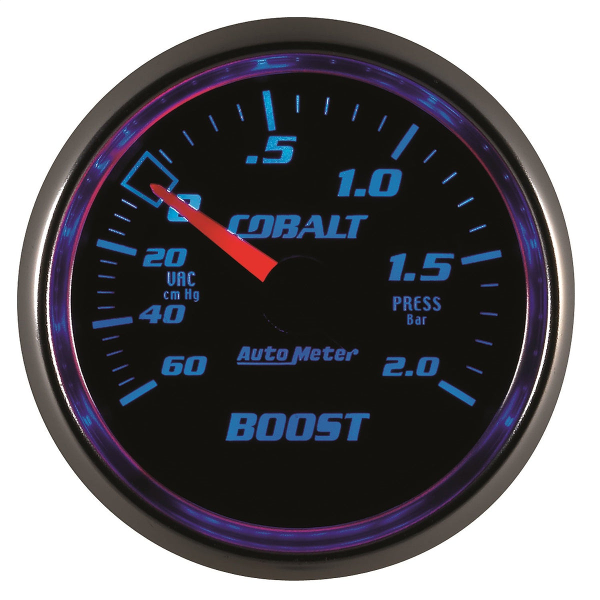 2-1/16" BOOST/VACUUM, 60 CM/HG-2.0 BAR, COBALT