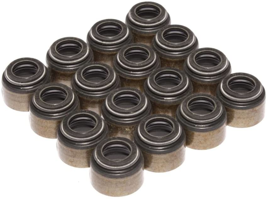 COMP Cams 506-16 Valve Seals Viton Positive Stop 0.494" Guide 11/32" Valve Stem Set Of 16 - Blue