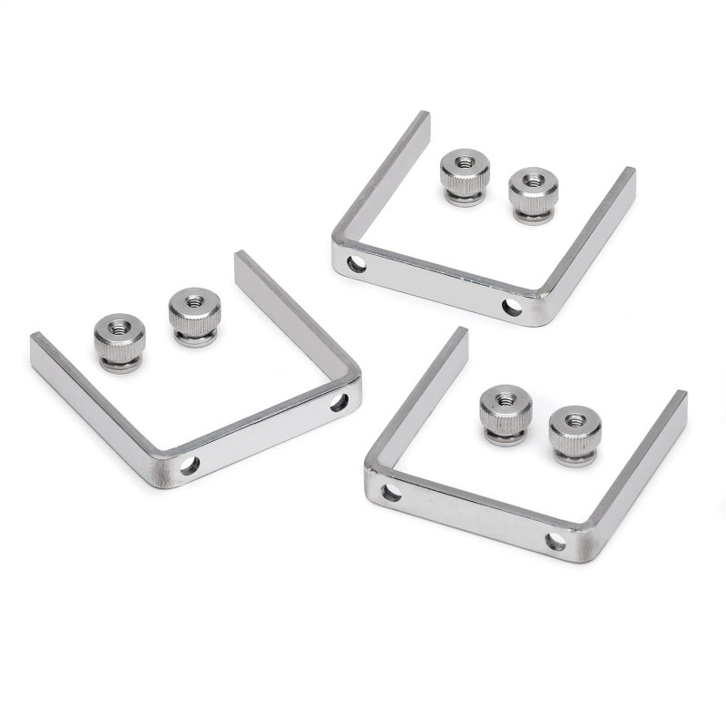 GAUGE BRACKET KIT, 2-1/16", ALUMINUM, QTY 3