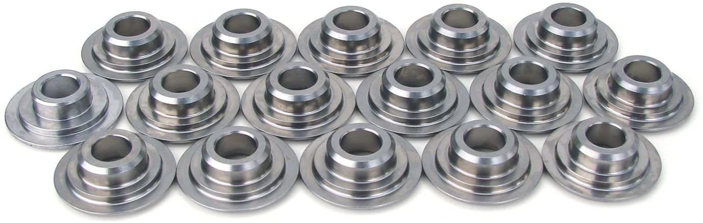 COMP Cams 731-16 10 Degree Titanium Retainer Set Of 16 1.500"-1.550" OD Double Springs