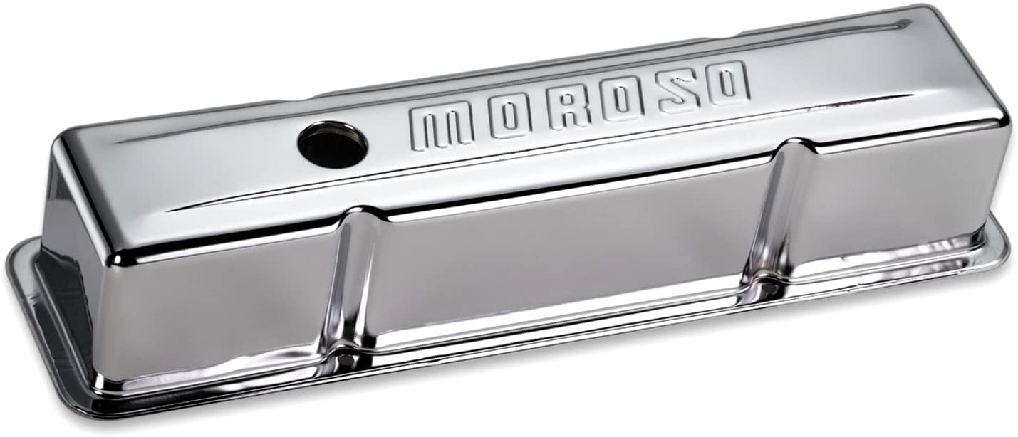 Moroso 68102 Valve Covers Small Block Chevy, Tall Design