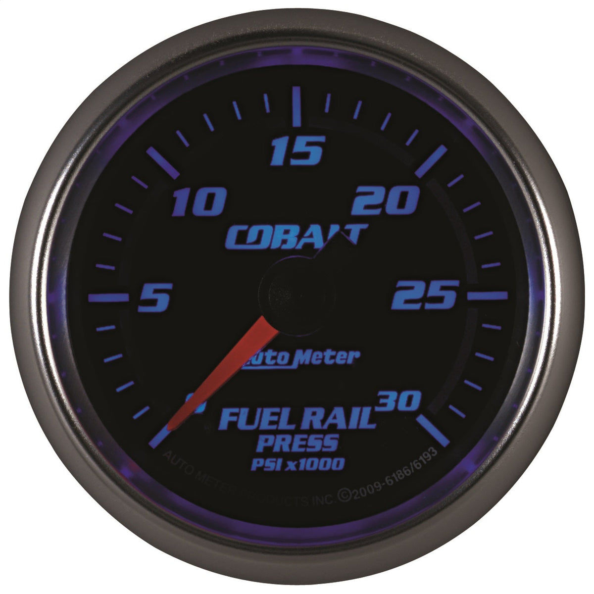 2-1/16" FUEL RAIL PRESSURE, 0-30K PSI, COBALT