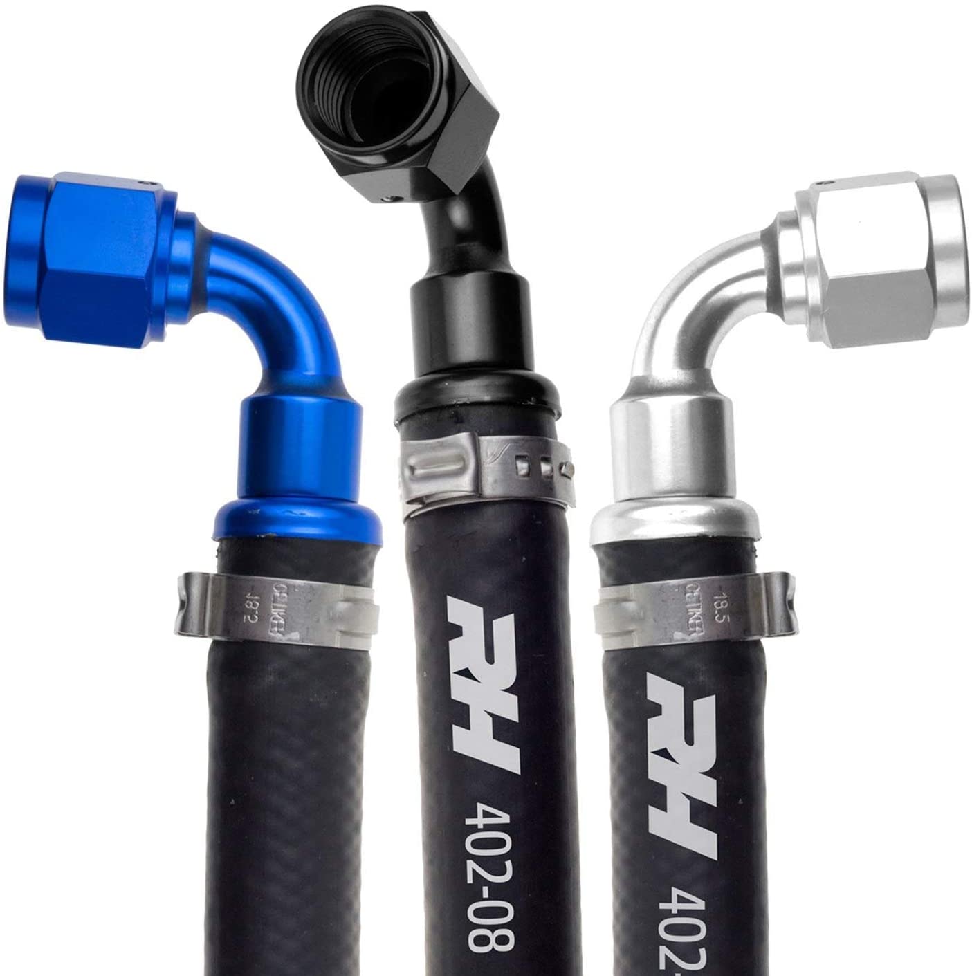 Redhorse Performance 402-10-20 -10 402 Series Black Push Lock Hose - 20 feet