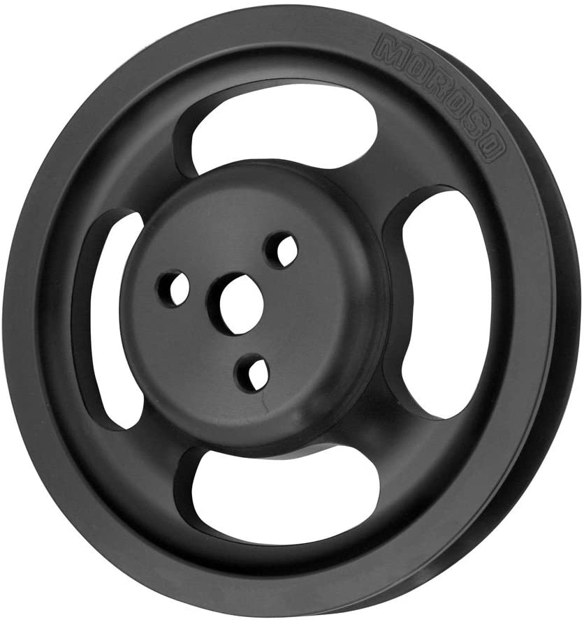 Moroso 64887 Vacuum Pump Offset Pulley, 5" Dia.
