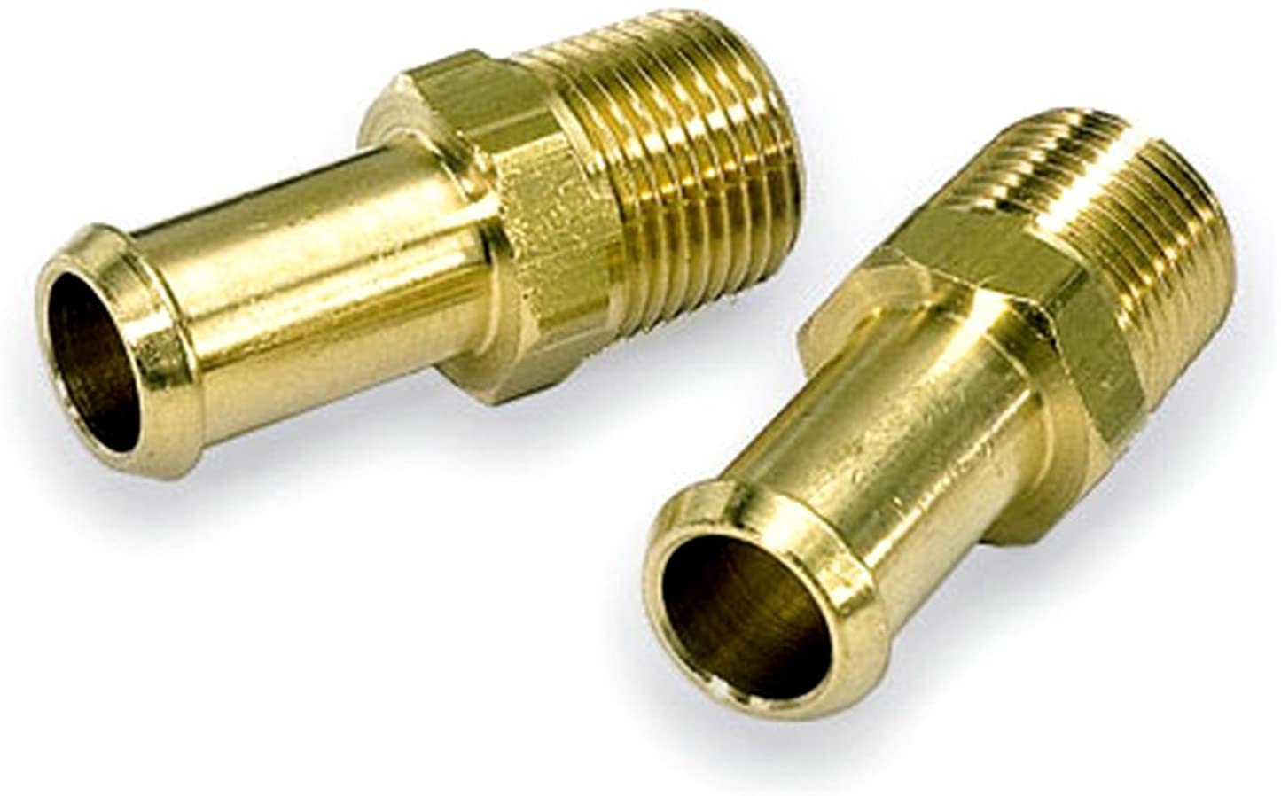 Moroso 65380 NPT to Hose Barb Fitting, Pair
