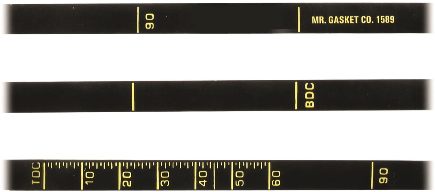 Mr. Gasket 1589 Timing Tape, Chevy 7" Balancer