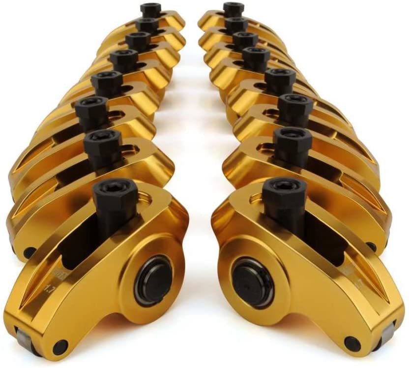 COMP Cams 19021-16 Ultra-Gold Aluminum Roller 1.7 Ratio, 7/16 Stud Diameter Rocker Arm Big Block Chevy