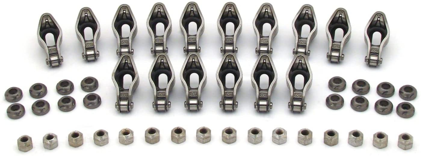 COMP Cams 1417-16 Magnum Self-Aligning Roller 1.52 Ratio, 3/8" Stud Diameter Rocker Arm Small Block Chevy