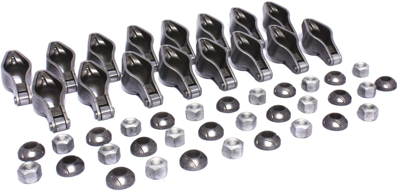 COMP Cams 1411-16 Magnum Roller Rocker Arms: Chevy & Ford 7/16", 1.72 Ratio