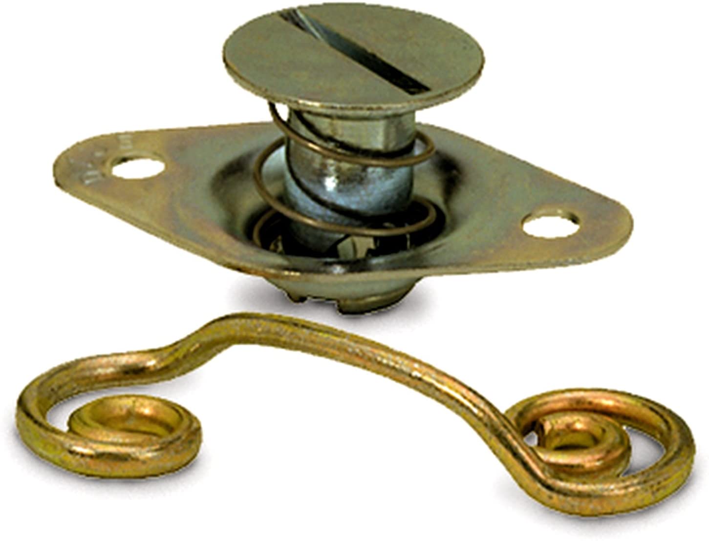Moroso 71530 Self-Ejecting Fasteners, Flush Slotted, 0.650"