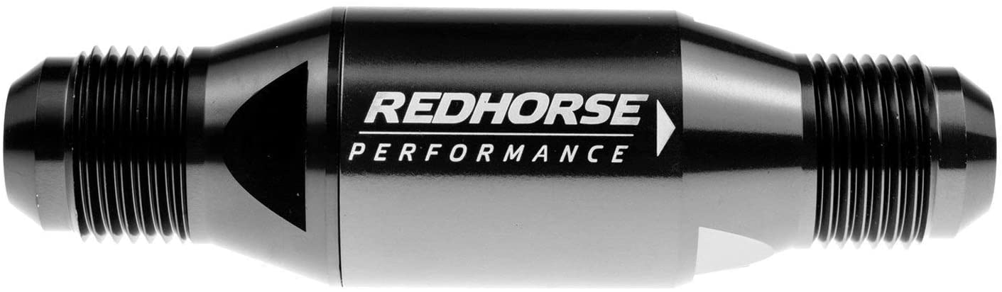Redhorse Performance 4152-10-2 -10 inlet -10 outlet AN One Way Check Valve - black