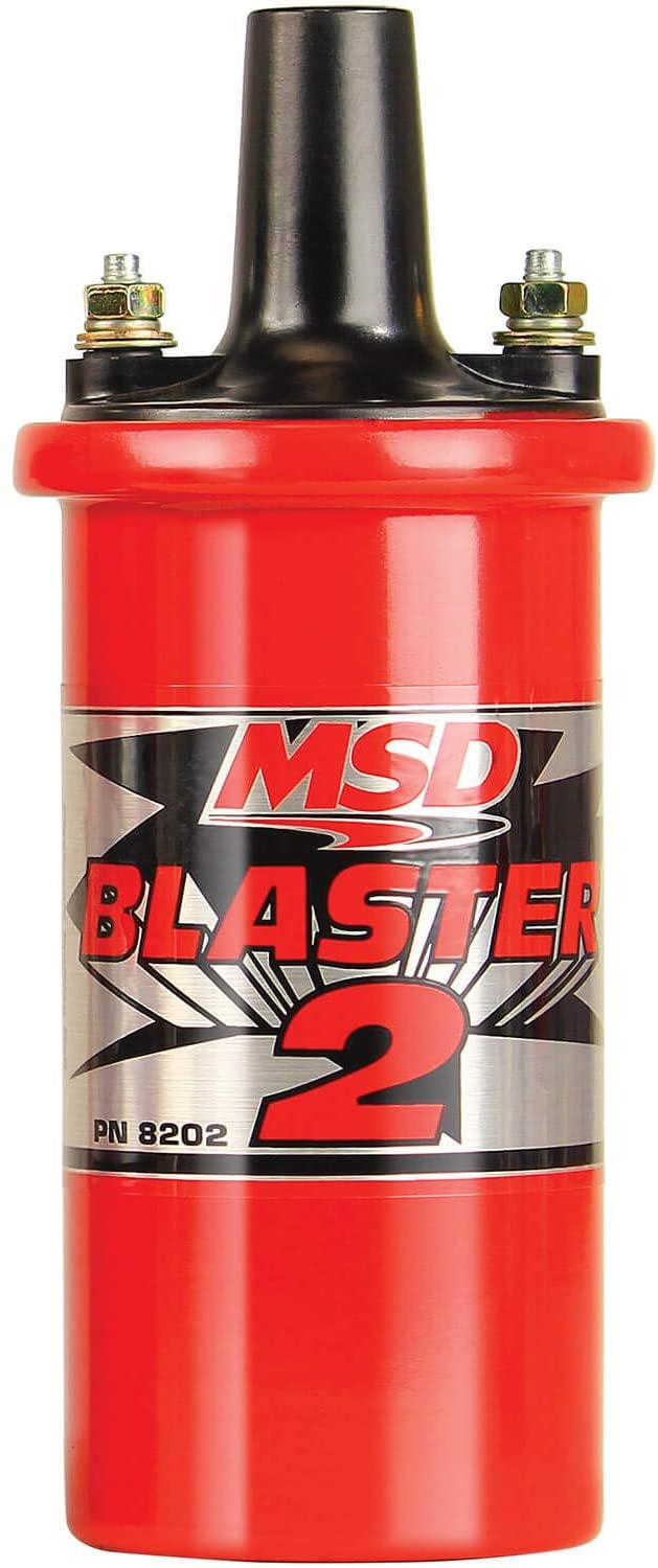 MSD 8202 Ignition Canister Coil Blaster 2 Series High Performance, Red, MSD 6-Series Ignition