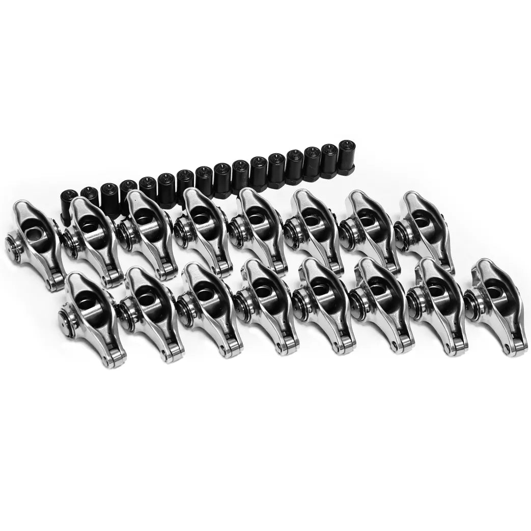 PRW 62350716 Elite Series Stainless Steel Rocker Arms, For Chevy Small Block