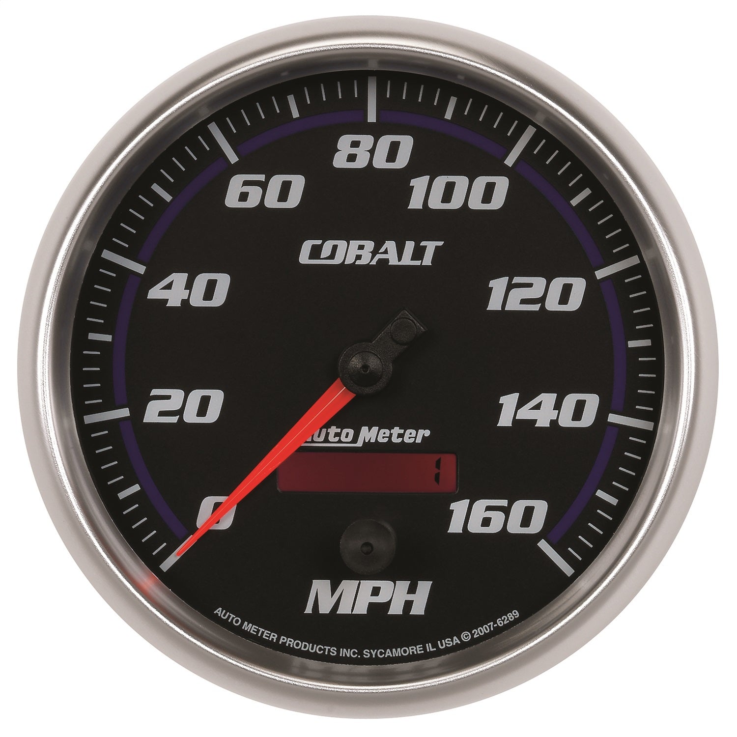 5" SPEEDOMETER, 0-160 MPH, COBALT