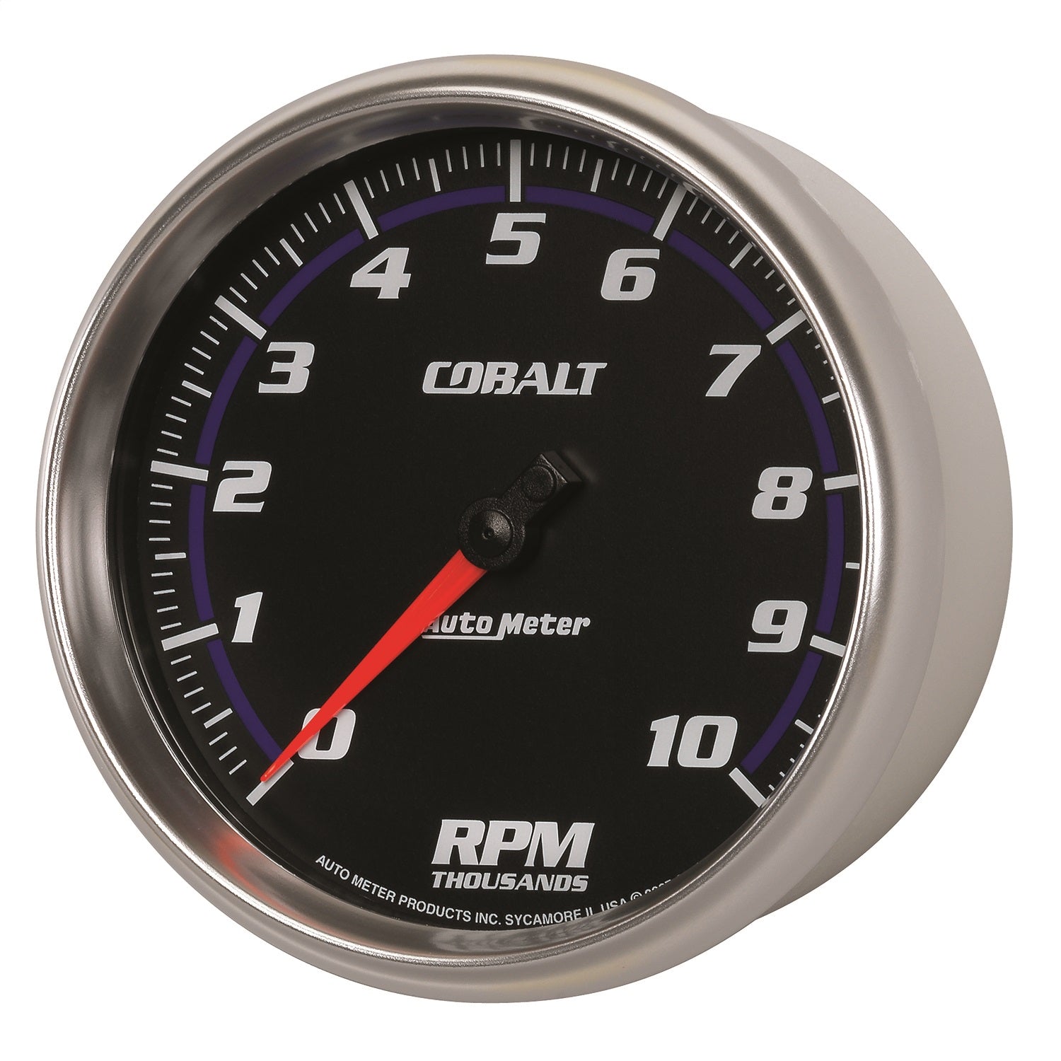 5" IN-DASH TACHOMETER, 0-10,000 RPM, COBALT
