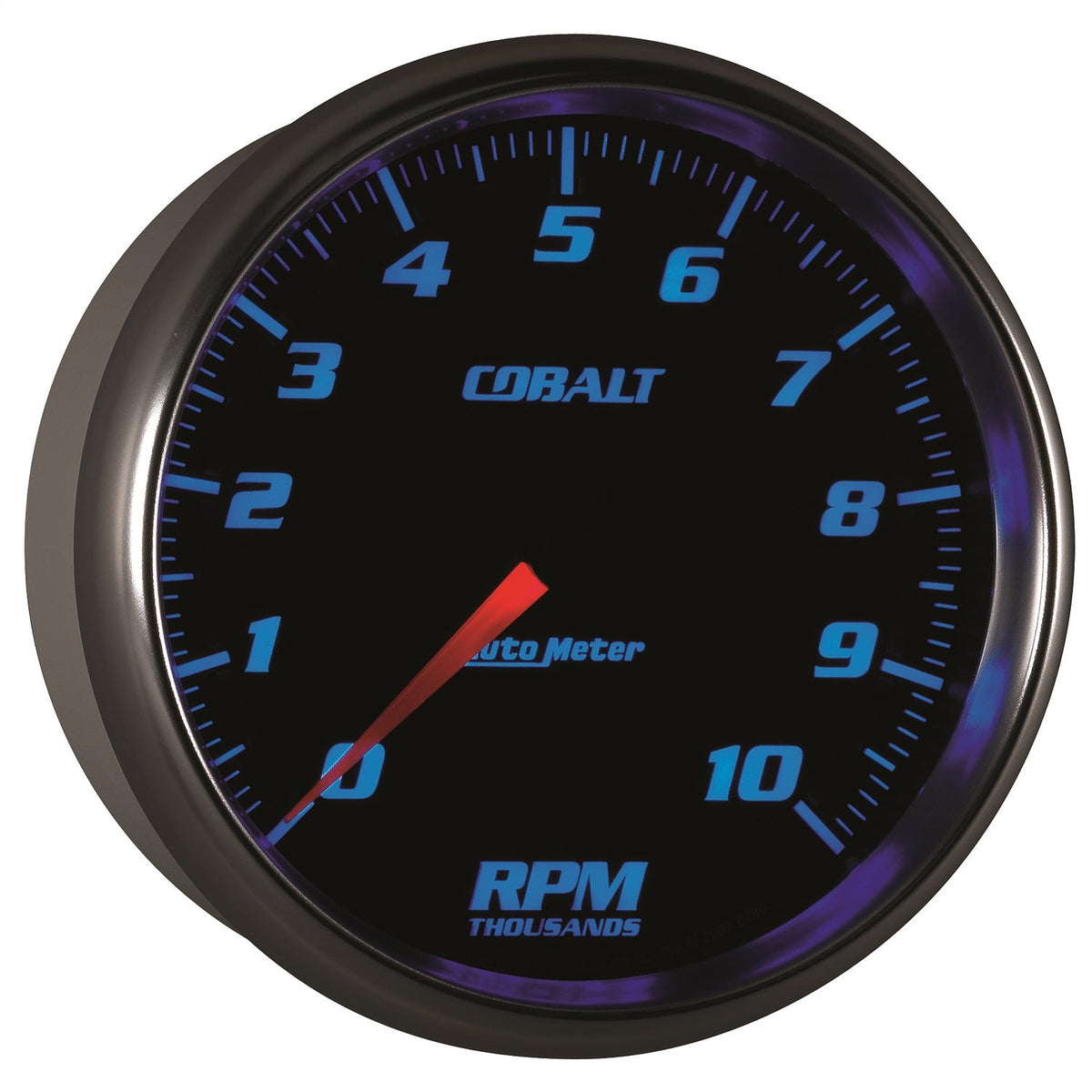 5" IN-DASH TACHOMETER, 0-10,000 RPM, COBALT