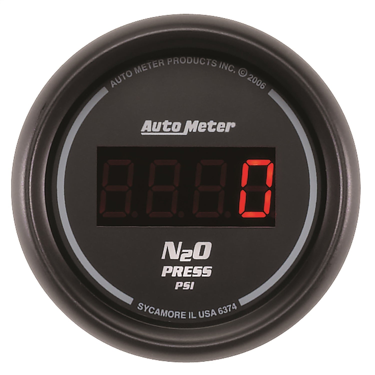 2-1/16" NITROUS PRESSURE, 0-1600 PSI, SPORT-COMP DIGITAL