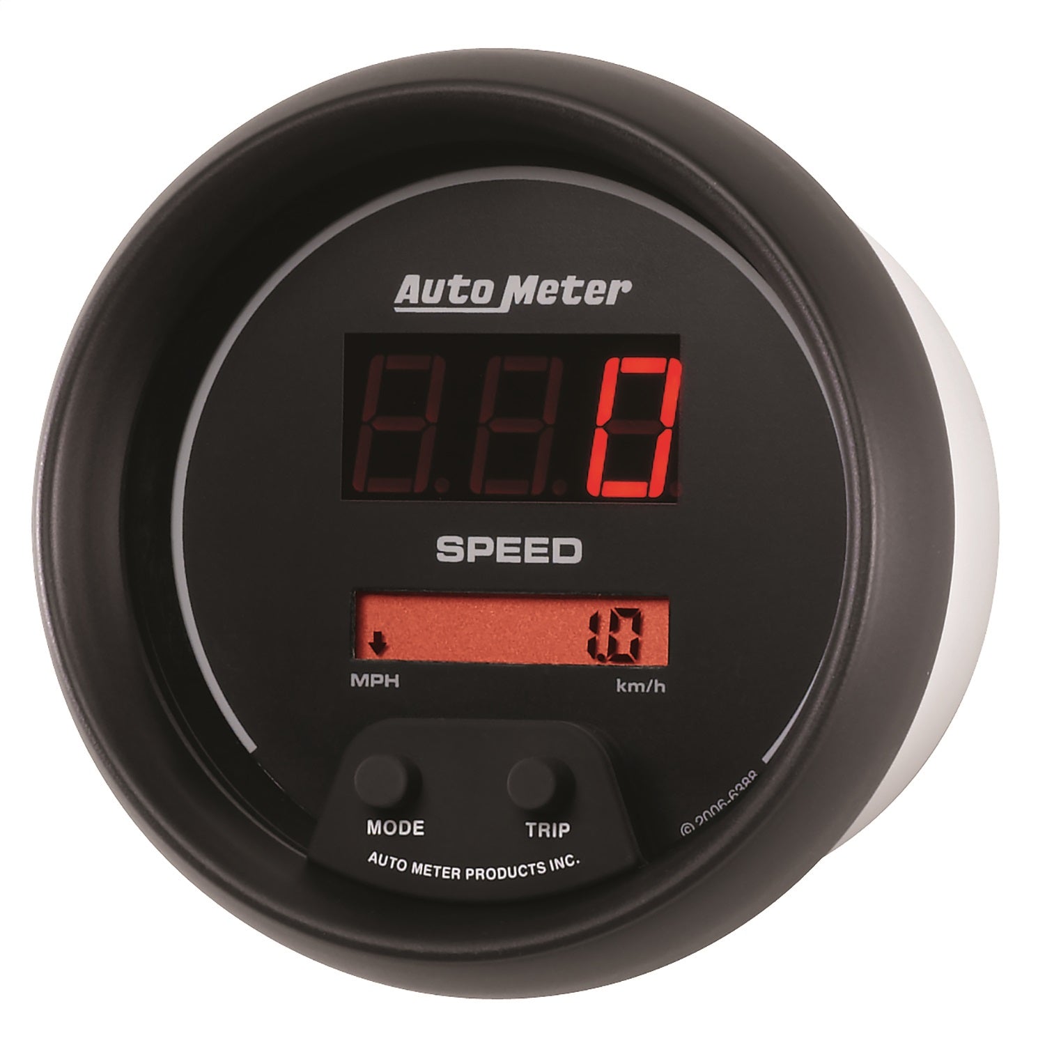 3-3/8" SPEEDOMETER, 260 MPH / 260 KM/H, SPORT-COMP DIGITAL