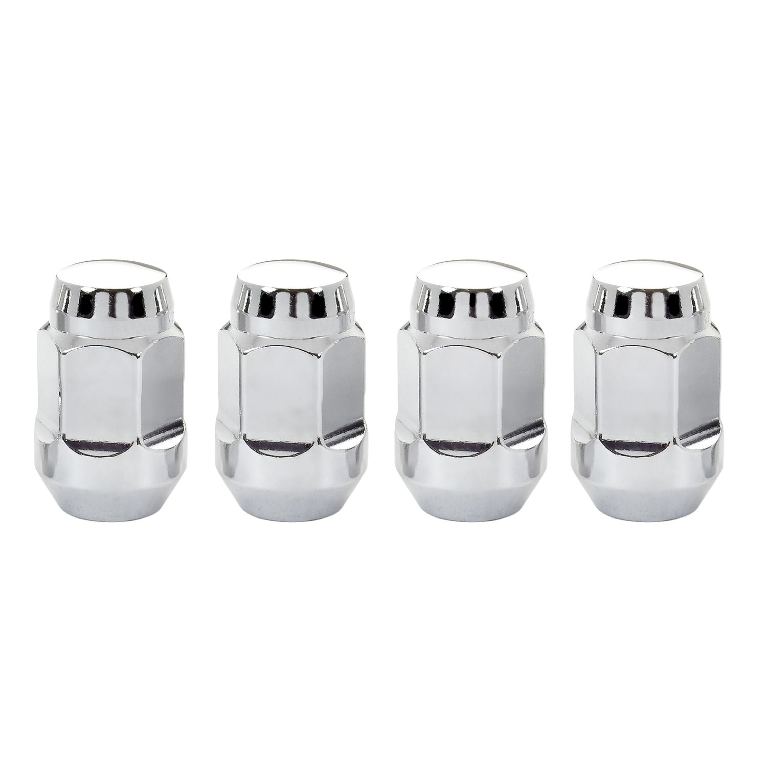 McGard 64010 Chrome Bulge Cone Seat Style Lug Nut Set (1/2-20)