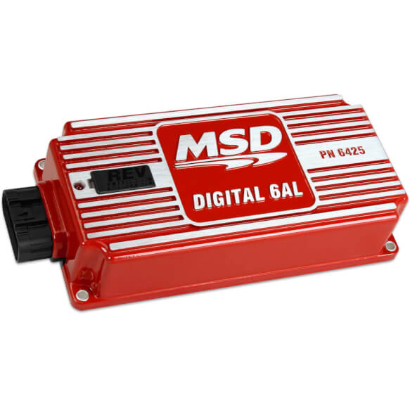 MSD 6425 Digital 6AL Ignition Control - Red