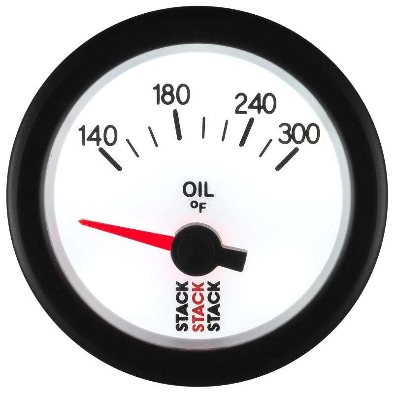 OIL TEMP, ELECTRIC, 52MM, WHT, 140-300 °F, 1/8" NPTF